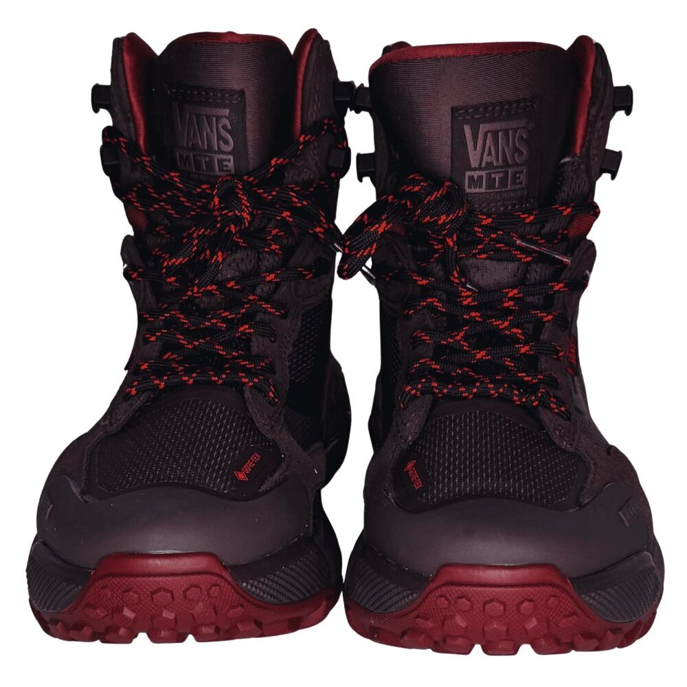VANS MTE Crestline Gore-Tex Red Unisex Womens 8/Mens 6.5 Waterproof Boots 500264 - Picture 7 of 9